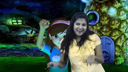 Up In The Blue Sky Action Rhyme || Nursery Rhyme For Kids