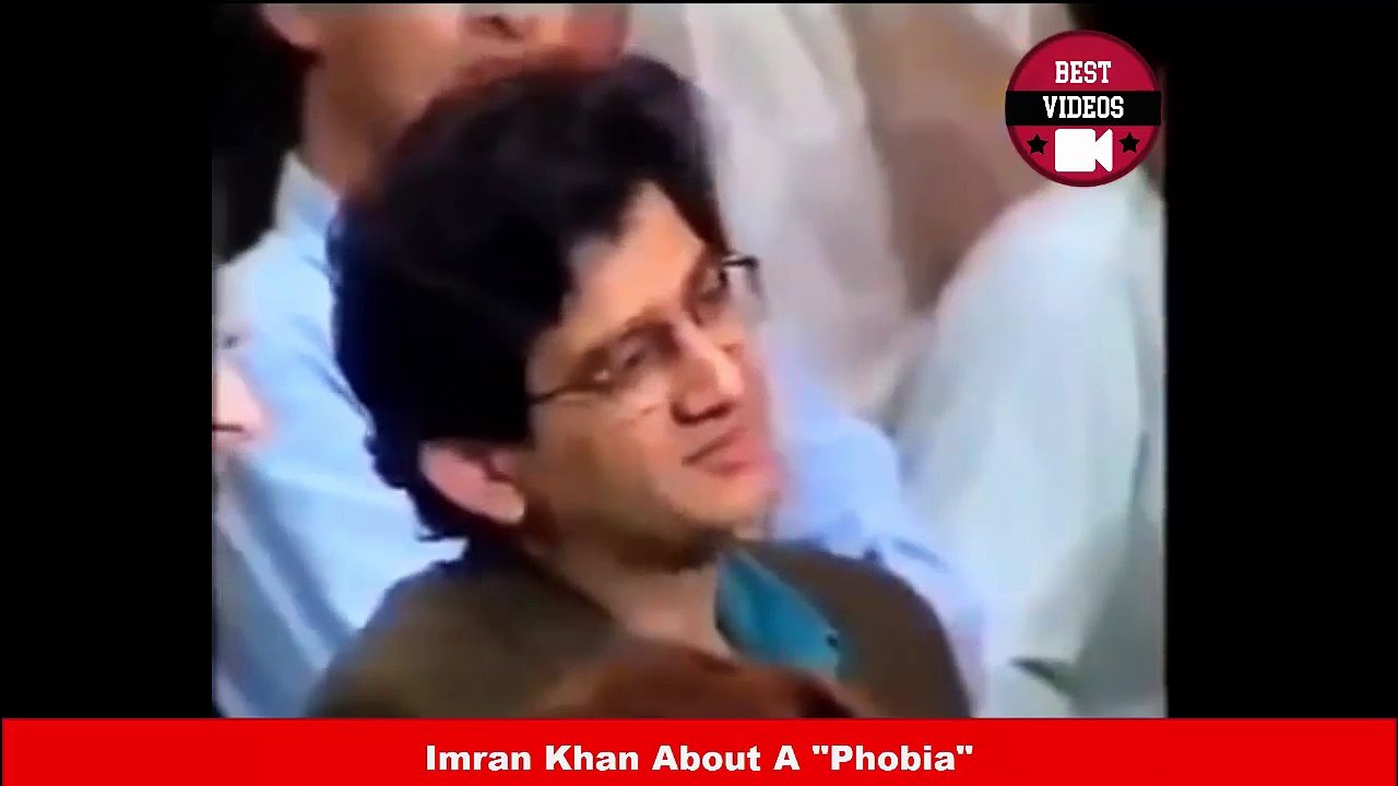 Imran Khan About A Phobia - Best Video
