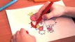 Peppa Pig New Coloring Pages for Kids Colors Coloring colored markers felt pens pencils