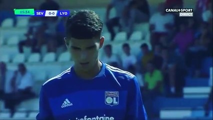 Le talent d'Houssem Aouar avec l'OL en Youth League