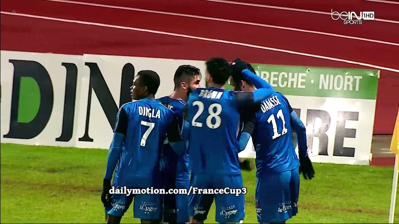 Adrian Dabasse Goal HD - Niort 1-0 AC Ajaccio - 25.11.2016