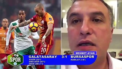Galatasaray - Bursaspro maçı yorumu
