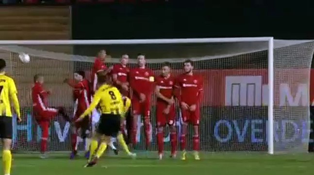 Clint Leemans Goal - Almere City 0-1 VVV-Venlo (25/11/2016)