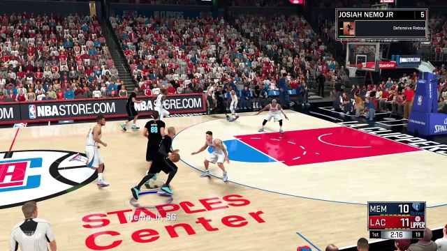 NBA 2K17 Dunk on Chris Paul