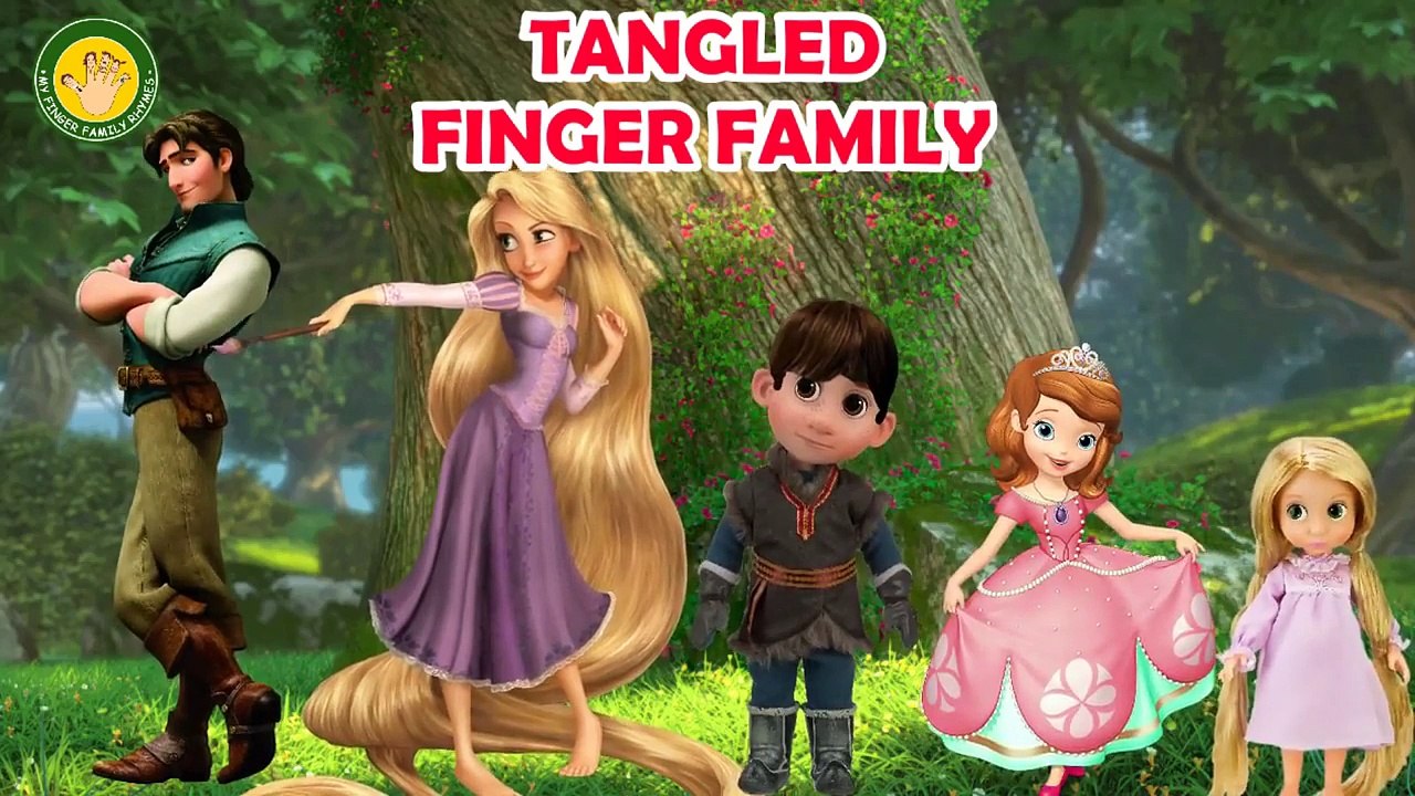 TANGLED Finger Family Rhyme By MY FINGER FAMILY RHYMES