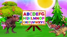 Learn ABC Alphabets Song | 123 Numbers | Dinosaur Learning Shapes For Kids & Colors For Children