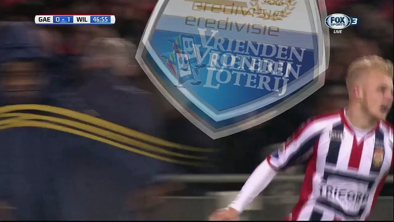 Jari Schuurman Goal HD - G.A. Eagles 0-1 Willem II - 25.11.2016