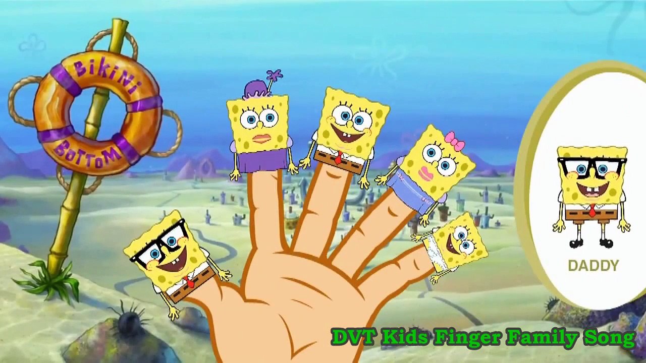 Daddy Finger Family Collection - SpongeBob Finger Family - Funny Finger Family