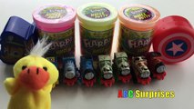 Finding Dory Thomas and Friends Learn Color Noise Putty Slime Minion Paw Patrol Egg Toy Surprise