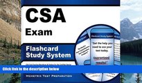 Buy NOW CSA Exam Secrets Test Prep Team CSA Exam Flashcard Study System: CSA Test Practice