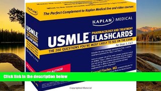 Buy Conrad Fischer Kaplan Medical USMLE Pharmacology and Treatment Flashcards: The 200 Questions