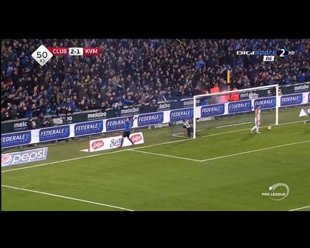 Jelle Vossen Goal HD - Club Brugge KV 3-1 KV Mechelen - 25.11.2016