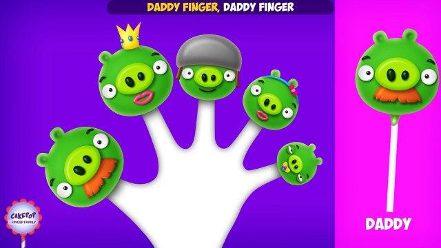 The Finger Family Bad Piggies Family Nursery Rhyme | Bad Piggies Finger Family Songs