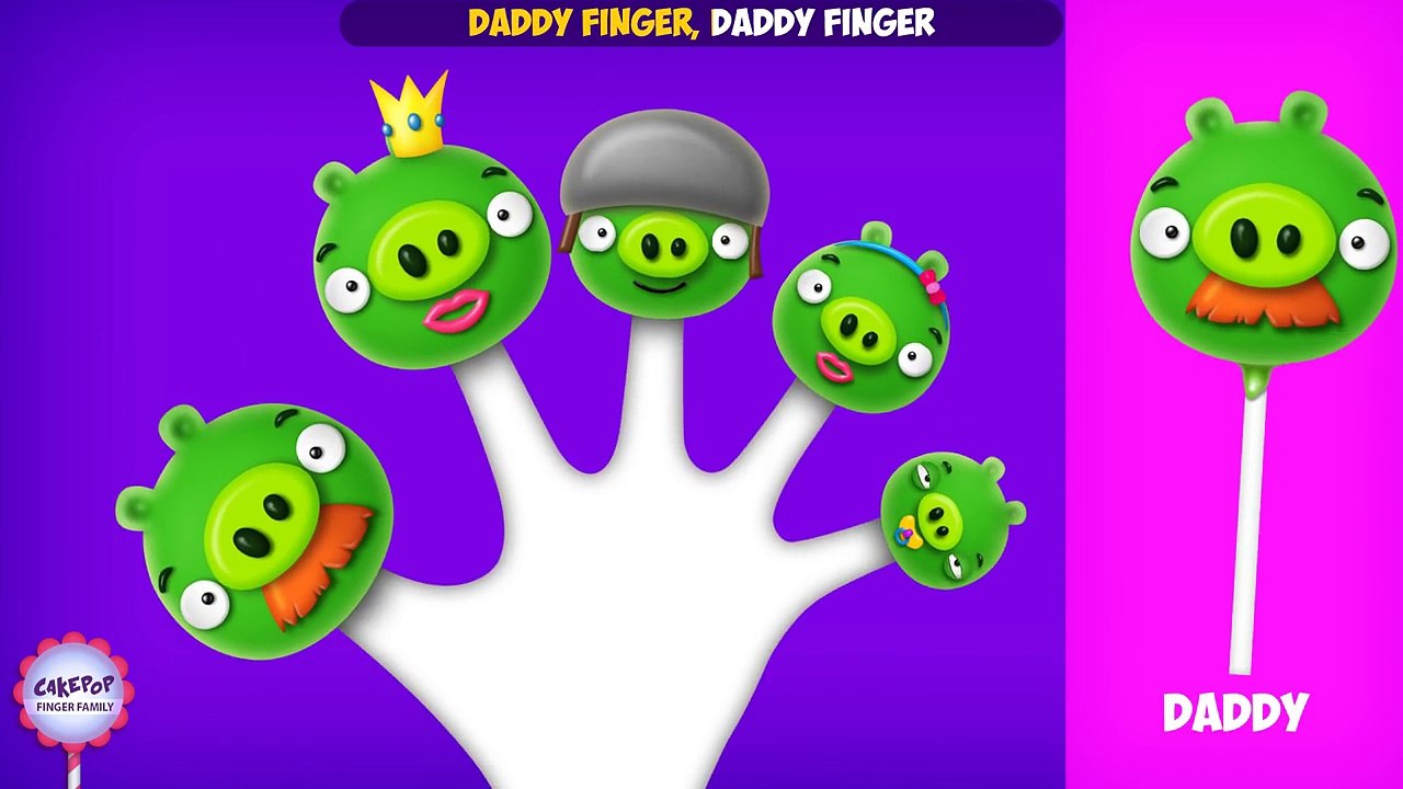 The Finger Family Bad Piggies Family Nursery Rhyme | Bad Piggies Finger Family Songs