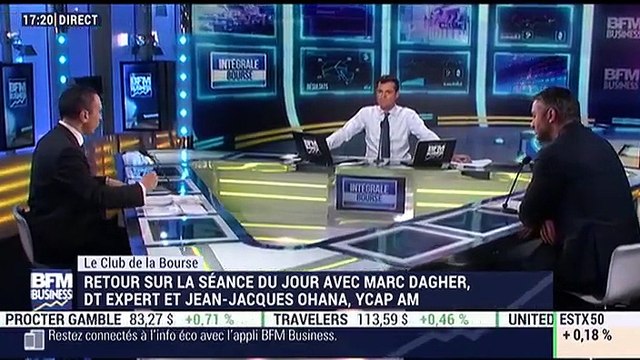 Le Club de la Bourse: Marc Dagher, Jean-Jacques Ohana et Alexandre Baradez - 25/11