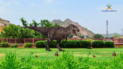 Dinosaurs Finger family 3d rhyme | Animated Nursery Children Finger Family song