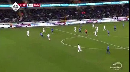 Jelle Vossen Hattrick Goal HD - Club Brujas 4 - 1	KV Mechelen 25.11.2016