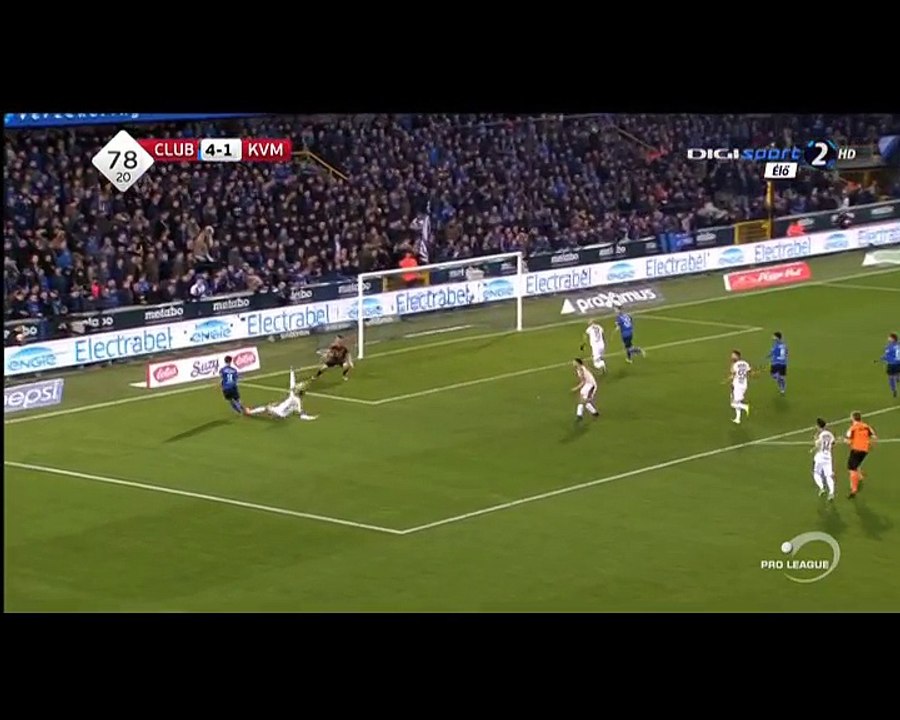 Hans Vanaken Goal HD - Club Brugge KV 5-1 KV Mechelen - 25.11.2016