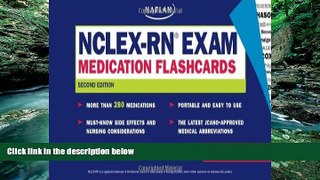 Buy NOW Kaplan NCLEX-RN Exam Medication Flashcards, Second Edition (Kaplan NCLEX-RN Exam)  Hardcover