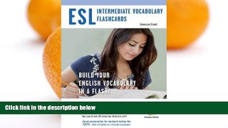 Buy NOW  ESL Vocabulary Flashcards w/Audio CD (English as a Second Language Series) Editors of