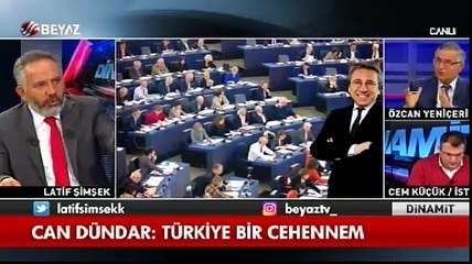 Özcan Yeniçeri canlı yayında çılgına döndü