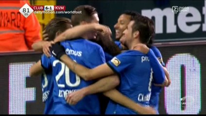 Club Brugge - KV Mechelen 6-1.  Jupiler League 25⁄11⁄2016