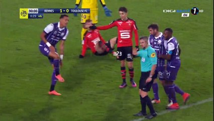All Goals & Highlights HD - Rennes 1-0 Toulouse - 25.11.2016