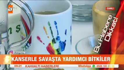 Kanserle savaşta yardımcı bitkiler - Kahvaltı Haberleri - atv