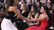 Selena Gomez & Ariana Grande Kissing In The Audience At The AMAs 2016