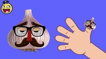 Daddy Finger | Garlic Finger Family Rhymes for Children | Nursery Rhymes Compilation