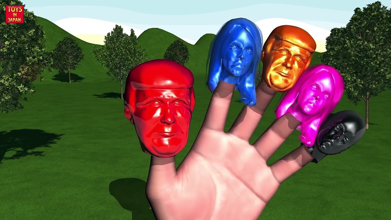 DOG VS DONALD TRUMP CANDY SUPERHERO BATTLE Finger Family | 1 HOUR | Nursery Rhymes In 3D Animation
