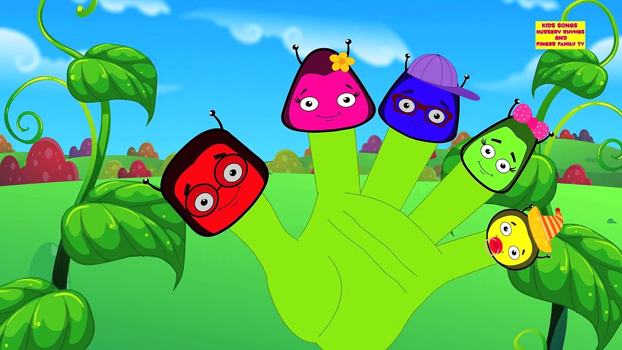 caterpillar finger family | nursery rhymes | kids songs | baby videos