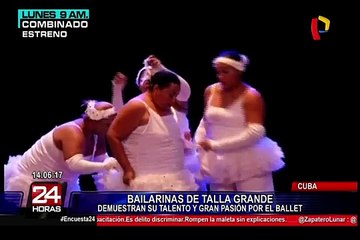 Cuba: la compañía de ballet de talla grande que baila contra los prejuicios