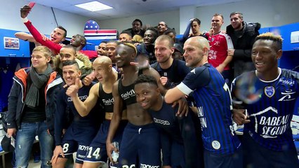 Estac-Clermont Foot⎥Vestiaires d'après match