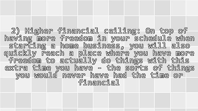 Examining The Benefits Of Starting A Home Business