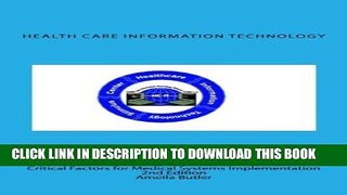 [READ] Kindle Health Care Information Technology - The Hardware and Software Focus: Critical