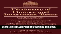 [PDF] Dictionary of Finance and Investment Terms (Barron s Business Dictionaries) Full Colection