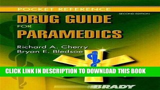 [READ] Mobi Drug Guide for Paramedics (2nd Edition) PDF Download