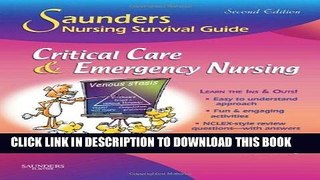 [READ] Kindle Saunders Nursing Survival Guide: Critical Care   Emergency Nursing, 2e Audiobook