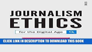 [PDF] Journalism Ethics for the Digital Age Full Online