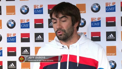 XV de France - Dubois : "Les joueurs y croient"