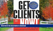 FAVORITE BOOK  Get Clients Now!(TM): A 28-Day Marketing Program for Professionals, Consultants,