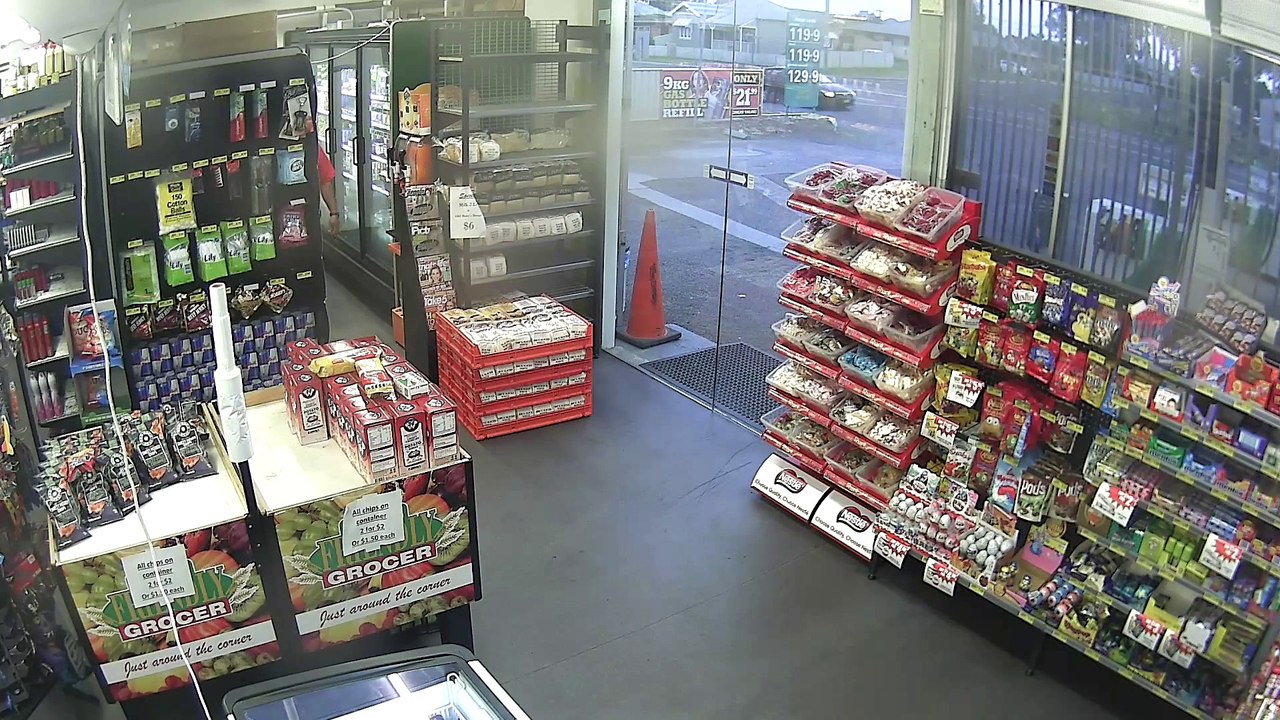 Service station attempted robbery