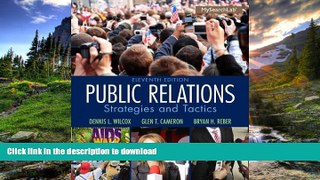 READ  Public Relations: Strategies and Tactics (11th Edition) FULL ONLINE