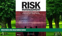 Pre Order Risk Management: An Accountability Guide for University and College Boards Janice