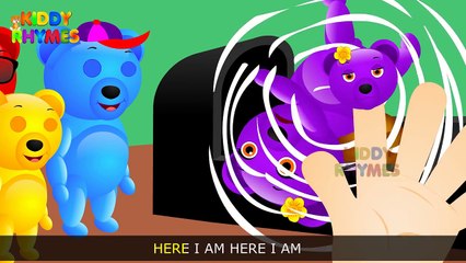 Finger Family (Gummy Bear )Finger Family (Spiderman Vs Hulk) Finger Family Nursery Rhyme