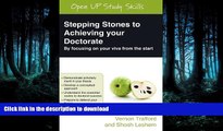 READ  Stepping Stones to Achieving your Doctorate: Focusing on your viva from the start (Open Up
