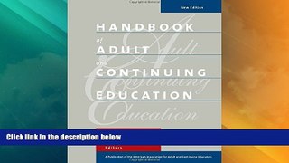 Best Price Handbook of Adult and Continuing Education  For Kindle