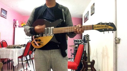 The Beatles All My Loving guitar cover (rickenbacker 325)