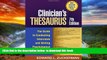 Pre Order Clinician s Thesaurus, 7th Edition: The Guide to Conducting Interviews and Writing